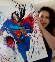 Load image into Gallery viewer, MY MAN 24" x 18" ORIGINAL PAINTING