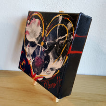 Load image into Gallery viewer, COTTON CANDY HEART 6x6 ORIGINAL PAINTING