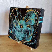 Load image into Gallery viewer, TIFFANY HEART 6x6 ORIGINAL PAINTING