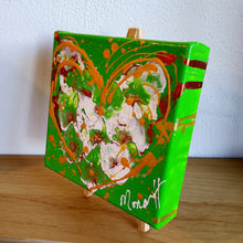 Load image into Gallery viewer, HIGH FIVE HEART 6x6 ORIGINAL PAINTING