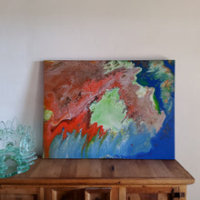 Load image into Gallery viewer, MISSONI ISLAND 40" x 30" ORIGINAL MONA HELMY ART PAINTING