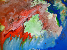 Load image into Gallery viewer, MISSONI ISLAND 40" x 30" ORIGINAL MONA HELMY ART PAINTING