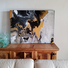 Load image into Gallery viewer, VERSACE ISLAND 40" x 30" ORIGINAL PAINTING
