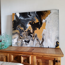 Load image into Gallery viewer, VERSACE ISLAND 40" x 30" ORIGINAL PAINTING