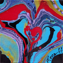Load image into Gallery viewer, BE MINE HEART 8" × 8" ORIGINAL PAINTING