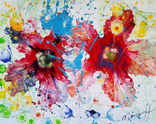 Load image into Gallery viewer, TWINS STROLLING 30" x 24" ORIGINAL PAINTING