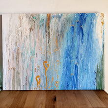 Load image into Gallery viewer, TENDER ARMS 40" x 30" ORIGINAL PAINTING by artist Mona Helmy