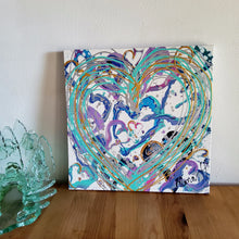 Load image into Gallery viewer, TO MOMMY FROM: SECOND GRADER 24" x 24" ORIGINALPAINTING
