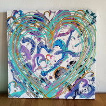 Load image into Gallery viewer, TO MOMMY FROM: SECOND GRADER 24" x 24" ORIGINALPAINTING