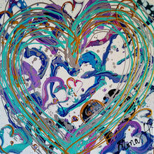 Load image into Gallery viewer, TO MOMMY FROM: SECOND GRADER 24" x 24" ORIGINALPAINTING