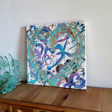 Load image into Gallery viewer, TO MOMMY FROM: SECOND GRADER 24" x 24" ORIGINALPAINTING