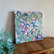 Load image into Gallery viewer, TO MOMMY FROM: SECOND GRADER 24" x 24" ORIGINALPAINTING