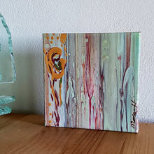 Load image into Gallery viewer, MY HERO MINI 8" x 8" ORIGINAL PAINTING