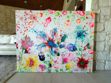 Load image into Gallery viewer, ROMAN CANDLES 60" x 48" ORIGINAL MONA HELMY ART PAINTING