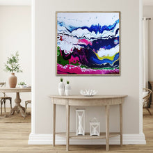 Load image into Gallery viewer, SHE-LOTES HILLS 30" x 30" ORIGINAL MONA HELMY ART PAINTING