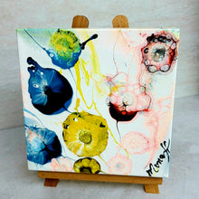 Load image into Gallery viewer, REVELLO BLOSSOMS 8&quot; × 8&quot; ORIGINAL MONA HELMY ART PAINTING
