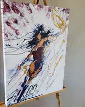 Load image into Gallery viewer, WONDER WOMAN Blue-1, 18 x 24
