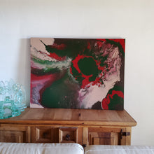 Load image into Gallery viewer, GUCCI ISLAND 40&quot; x 30&quot; ORIGINAL MONA HELMY ART PAINTING
