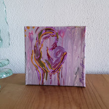 Load image into Gallery viewer, MY HEART MINI 6&quot; x 6&quot; ORIGINAL PAINTING
