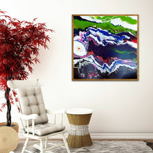 Load image into Gallery viewer, HE-LOTES HILLS 30&quot; x 30&quot; ORIGINAL MONA HELMY ART PAINTING
